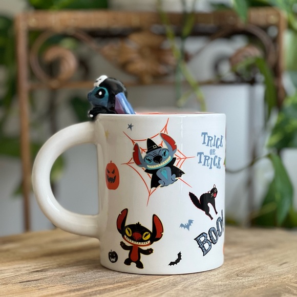 Stitch Halloween Mug and Sign Bundle - Picture 5 of 8